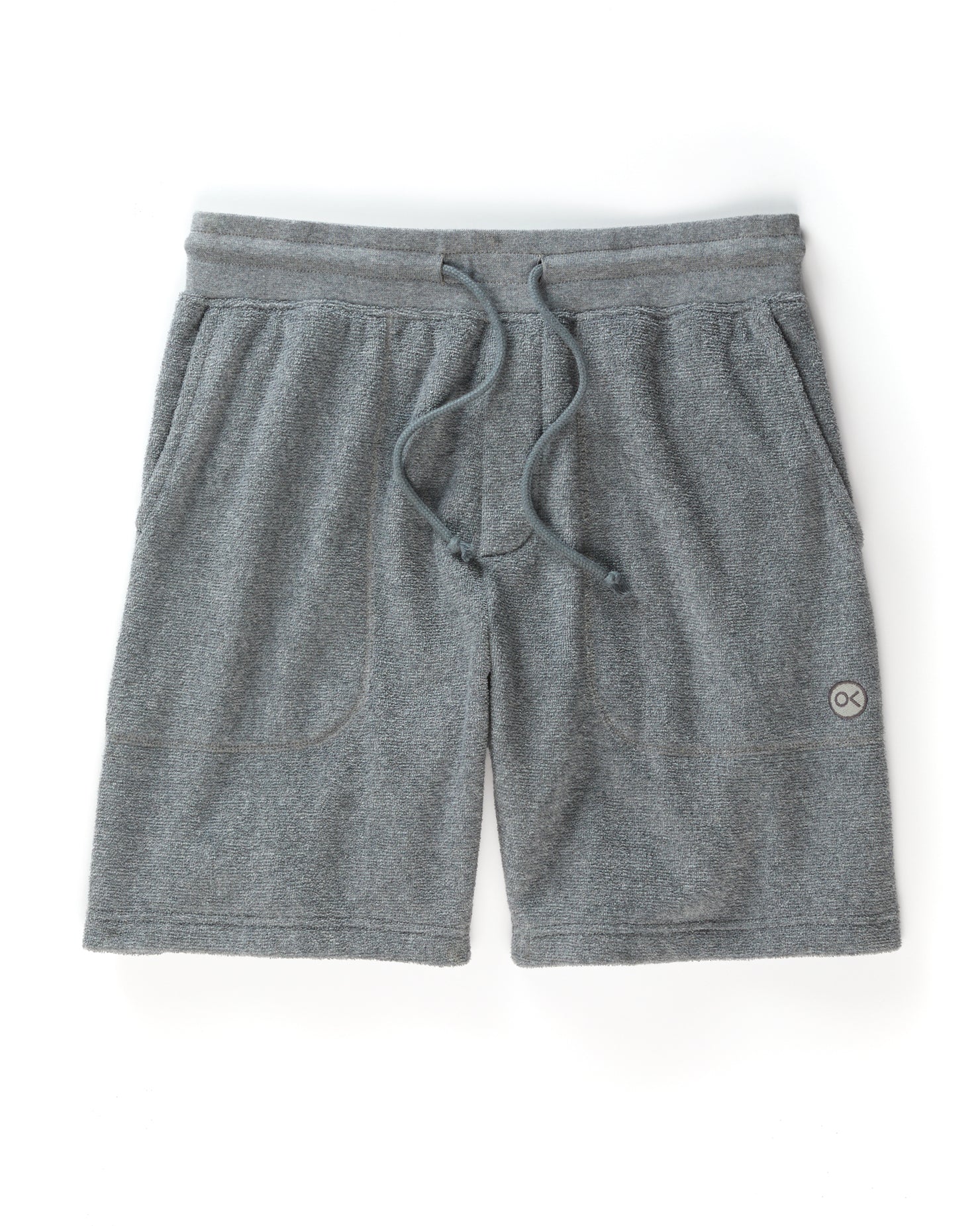 Grey shops sweatshorts men