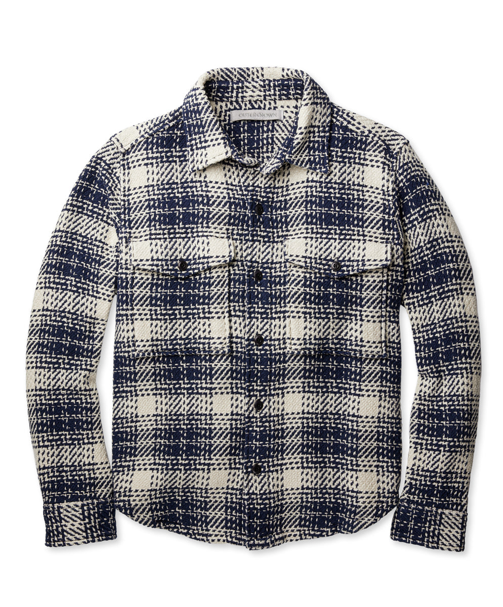 Outerknown Men's Standard Cloud Weave Shirt Jacket