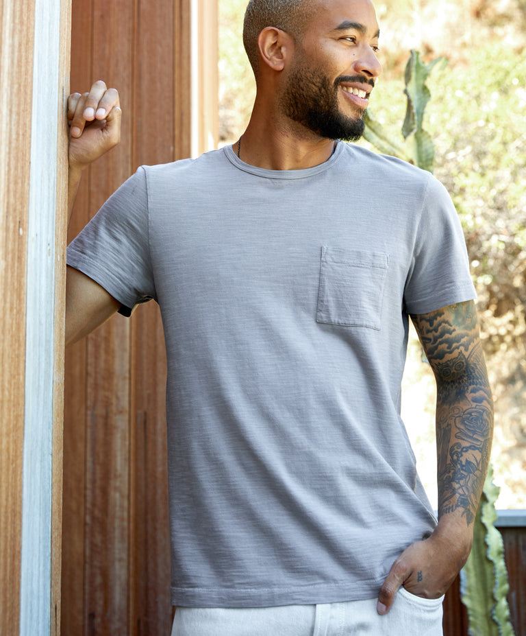 Saltwater Slub Pocket Tee | Men's Tees | Outerknown