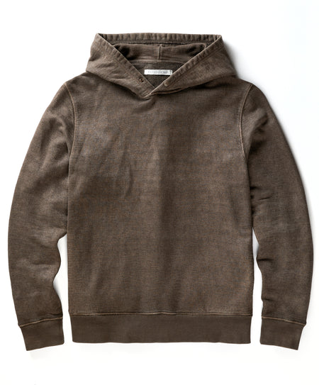 NEW Outerknown Men shops M Sur Snap Sweatshirt Hoodie Hemp/Organic Cotton Faded Black