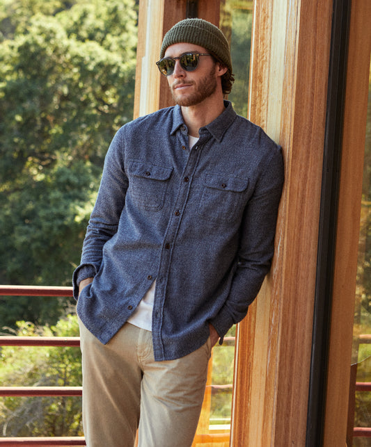 Transitional Flannel Utility Shirt - SALE