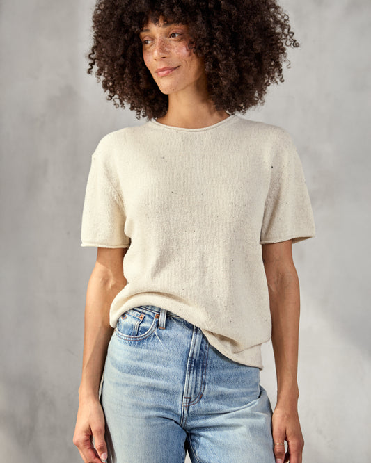 Crescent Knit Top