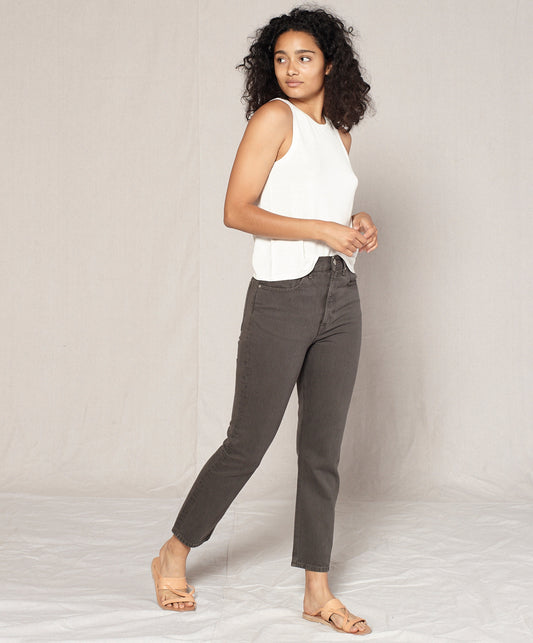 Dune High Rise Slim Fit Jeans - Outerworn