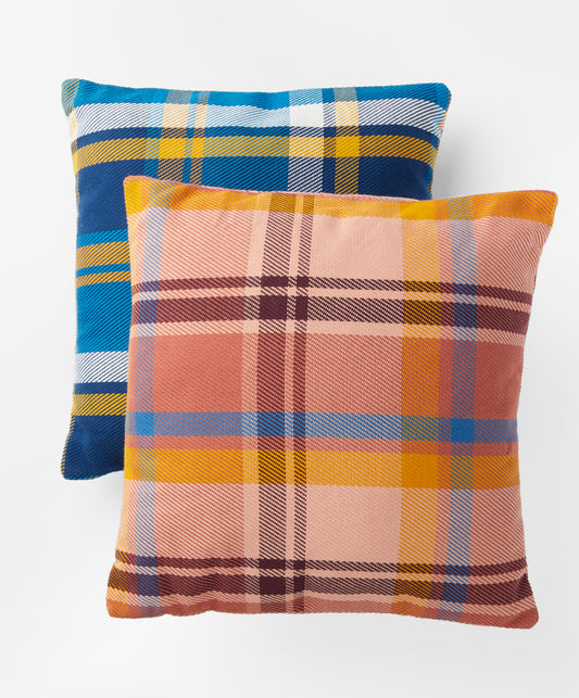 Blanket Shirt Small Plaid Pillow