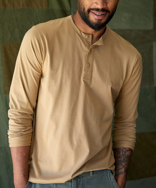 Sojourn L/S Henley - Outerworn