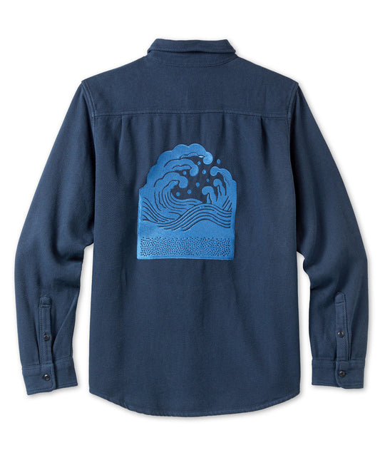 Limited-Edition Embroidered Chroma Blanket Shirt