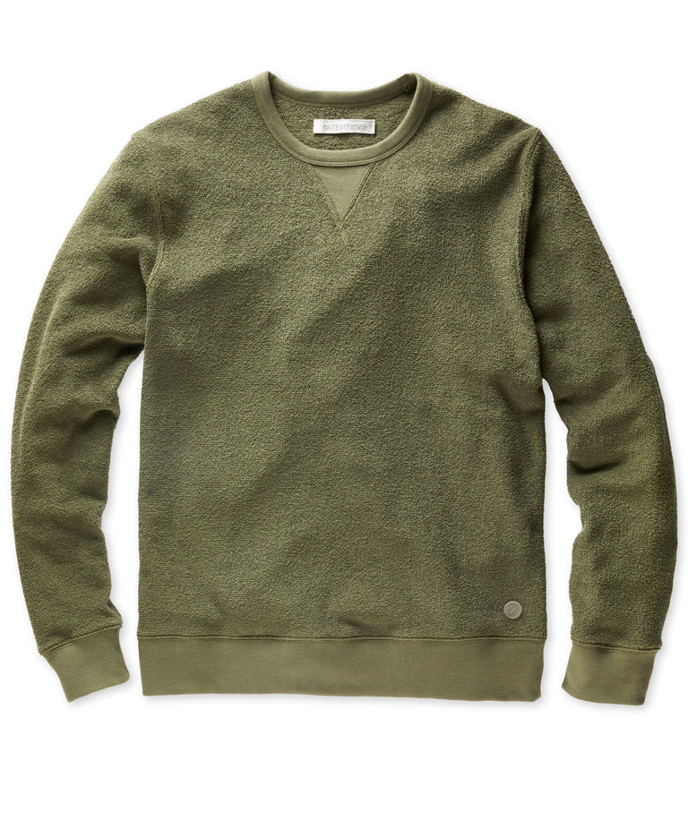 J.Crew: Short-sleeve Crewneck Sweatshirt In Original Cotton Terry