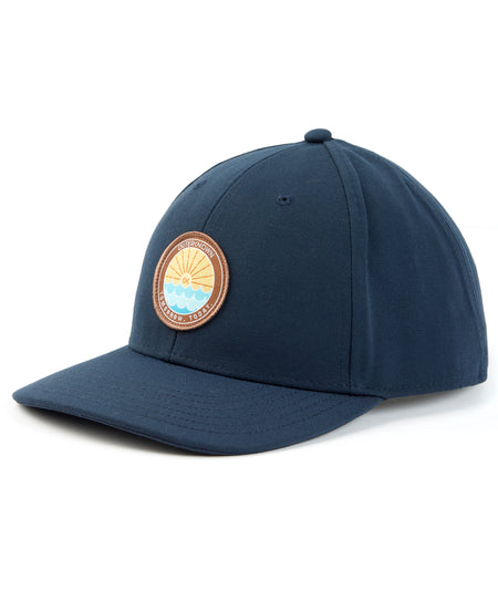 Aqua Badge Hat, Mens Hats